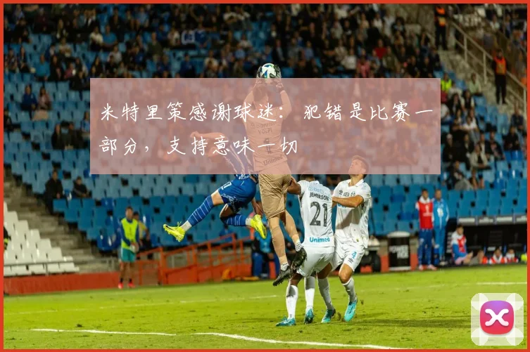 米特里策感谢球迷:犯错是比赛一部分,支持意味一切